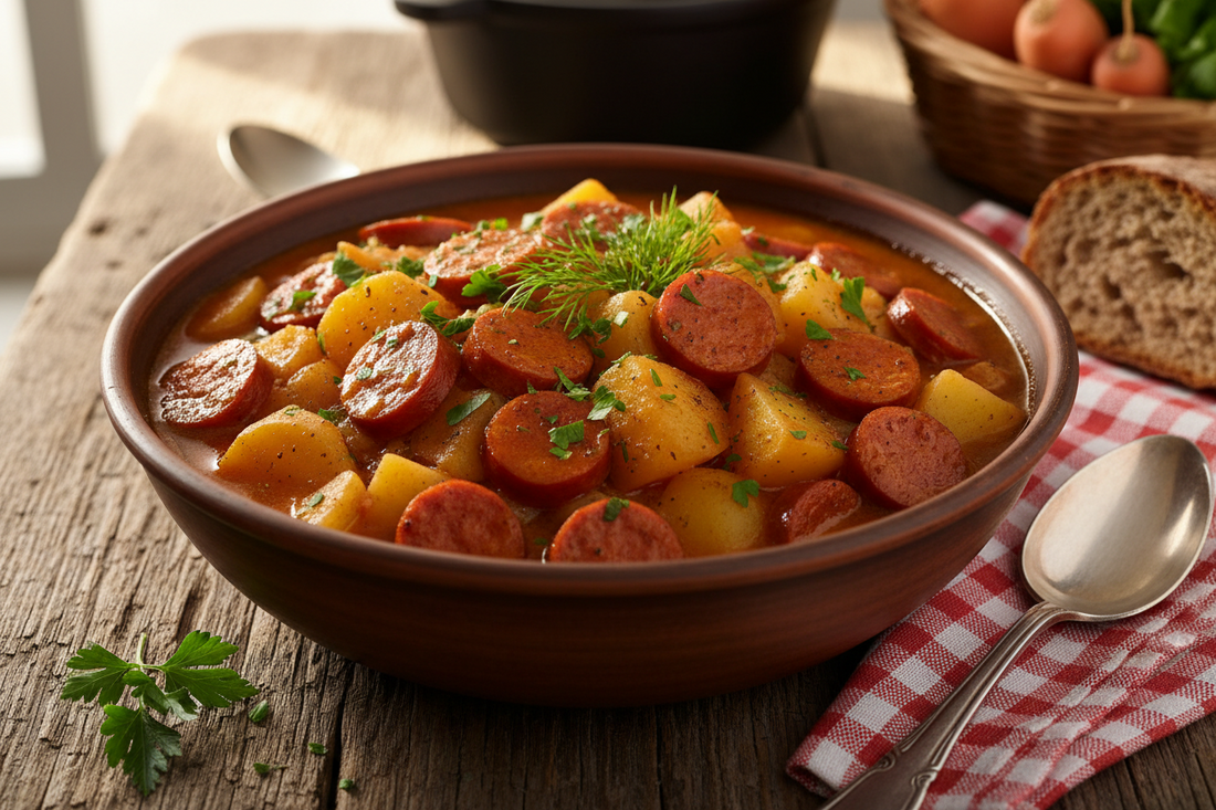 Erdäpfelgulasch