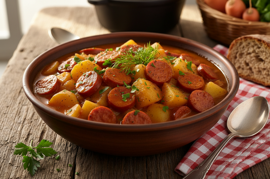 Erdäpfelgulasch