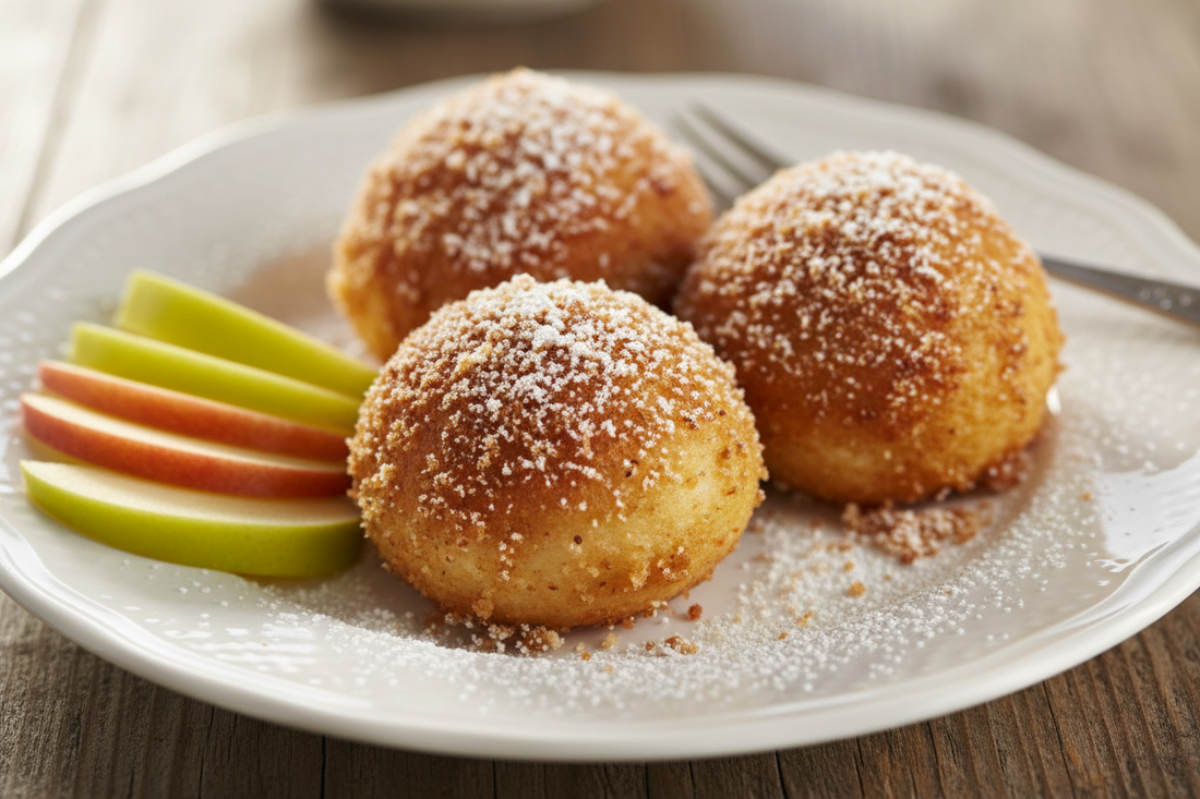 Apfel-Topfenknödel